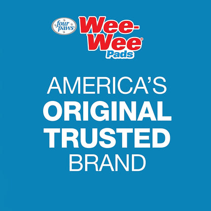 Wee-Wee Superior Performance Pee Pads for Dogs - Dog & Puppy Pads for Potty Training - Dog Housebreaking & Puppy Supplies - 22" X 23" (100 Count)